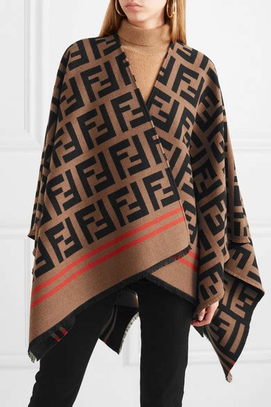 fendi scraft|Fendi poncho women's.